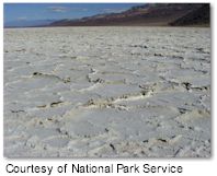 Salt "Hexagons" south of Badwater