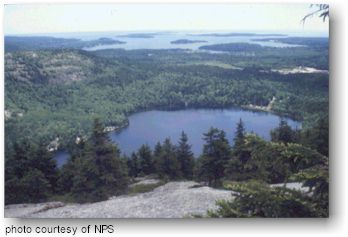 Longpond in Acadia National Park